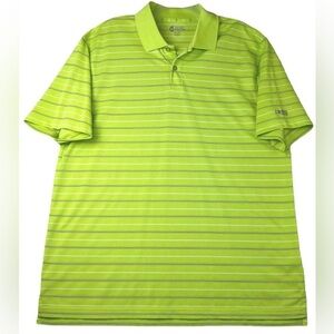Mens IZOD Golf Performance L, green, blue and yellow, golf polo athletic